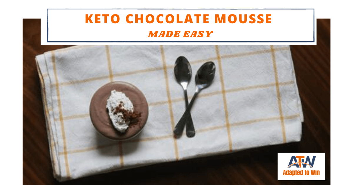 Keto Chocolate Mousse_Quick and Easy