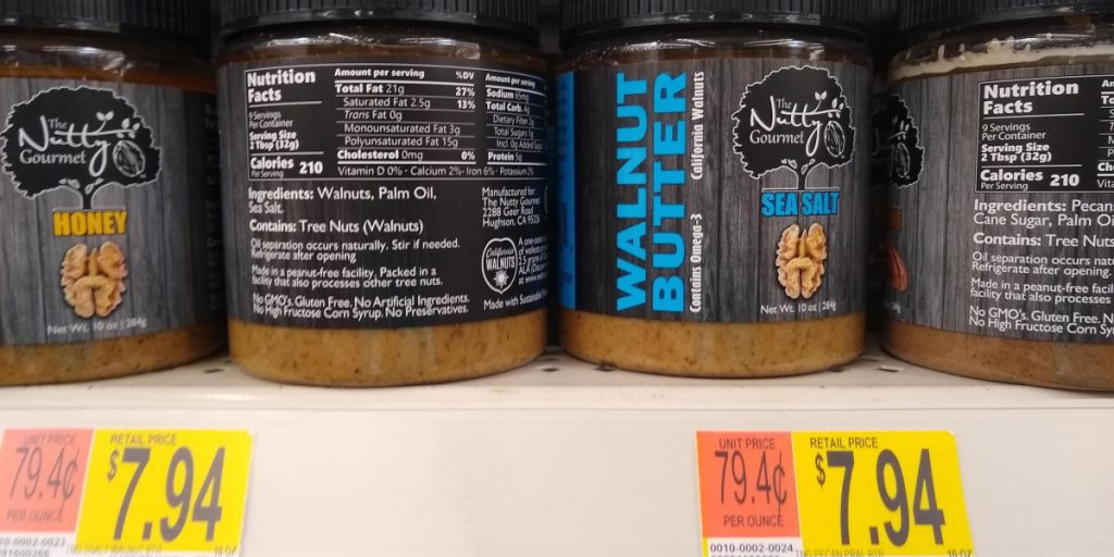 Best keto product at Walmart in the nutter butter category