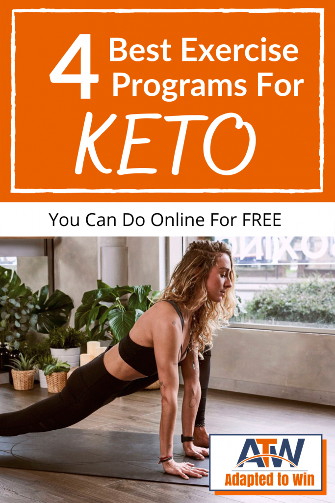 4 best exercise programs for keto online for free