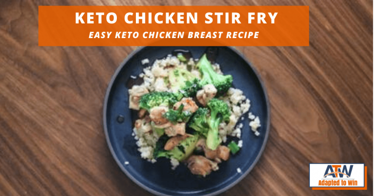 Keto Chicken Breast Recipes-Easy Keto Chicken Stir Fry