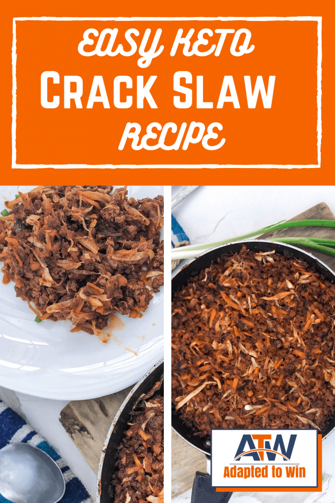 Easy Keto Crack Slaw Recipe with only 4 net carbs
